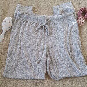PINK Victoria's Secret Gray Lounge Sleepwear Sweatpants Size L